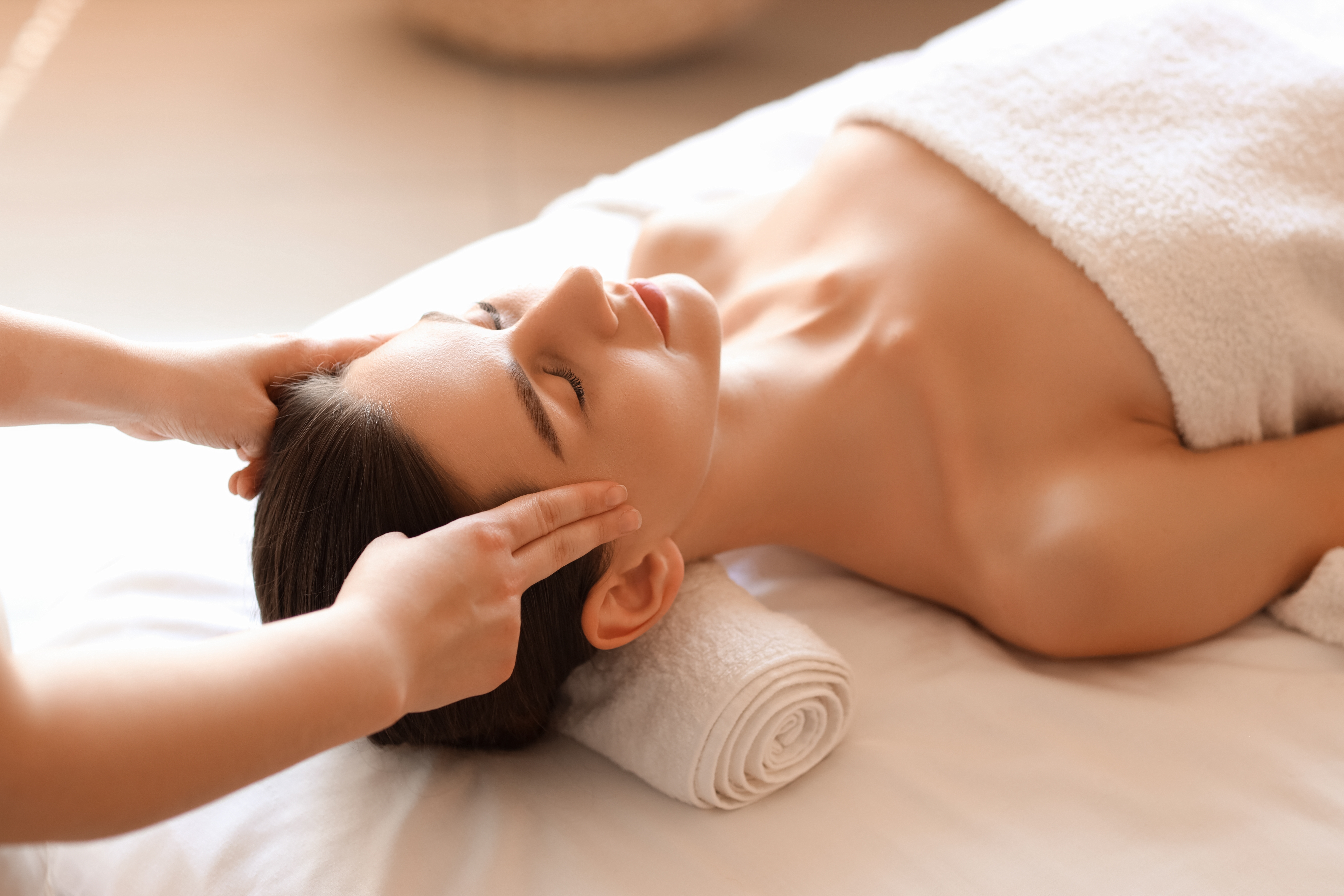 Clean, professional medical spa treatment room with neutral tones at Sonoran Spa in Tucson